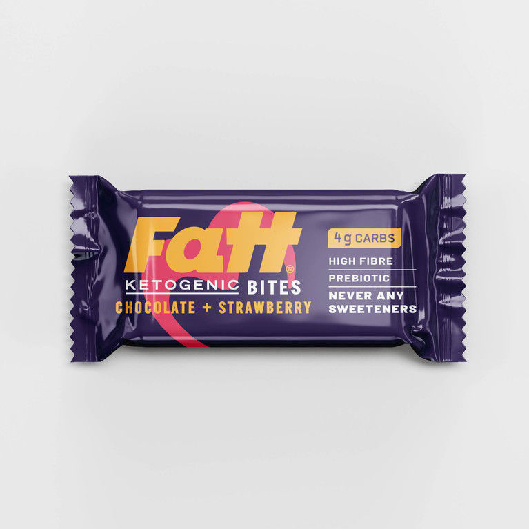 Chocolate + Strawberry Bites Chocolate + Strawberry Bites