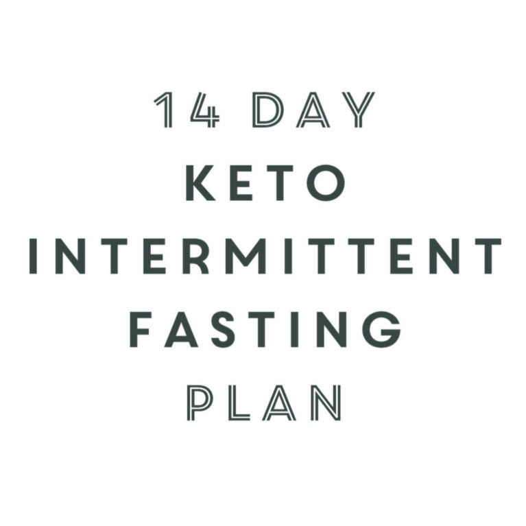 14 Day Keto Intermittent Fasting Plan