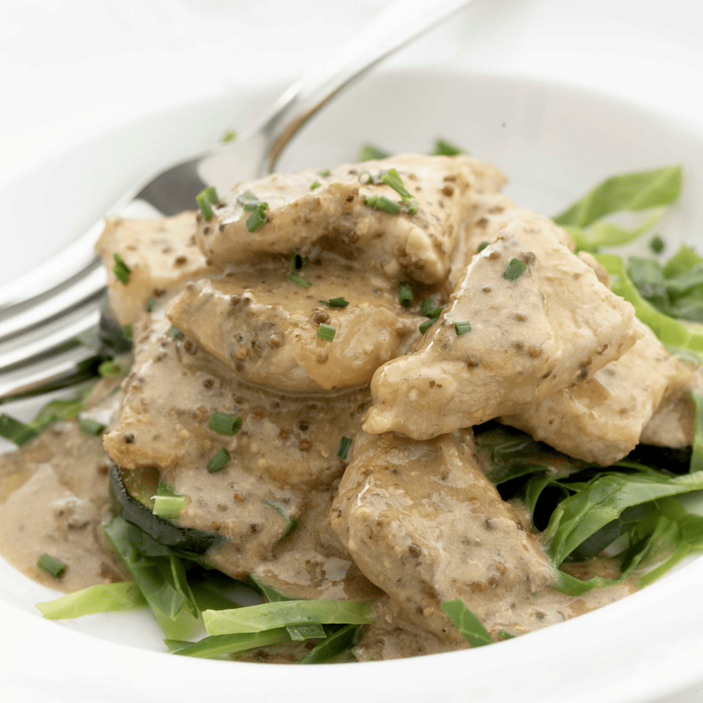 Pork in Mustard Dinner Natural Ketosis